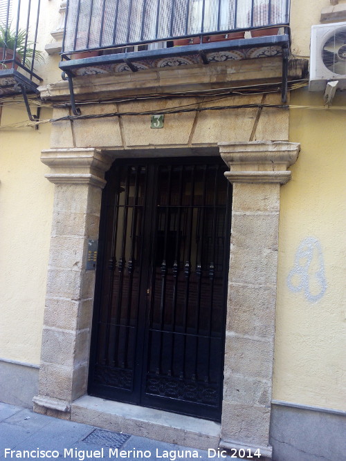 Casa de la Calle Jorge Morales n 3 - Casa de la Calle Jorge Morales n 3. Portada