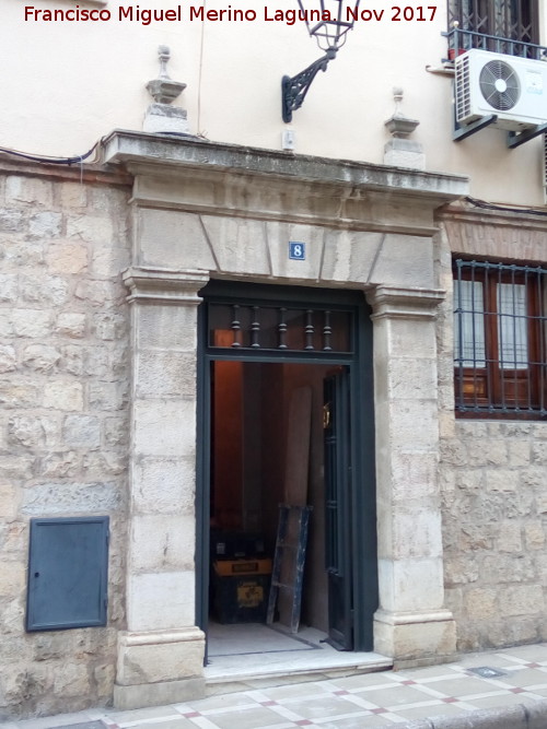 Casa de la Calle Muoz Garnica n 8 - Casa de la Calle Muoz Garnica n 8. Portada