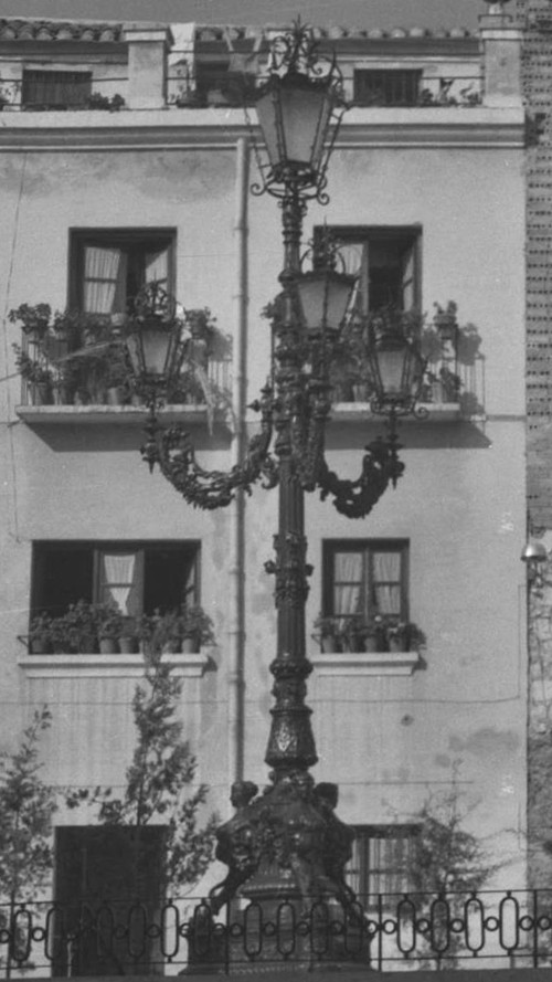 Farola de San Agustn - Farola de San Agustn. Foto antigua. Archivo IEG