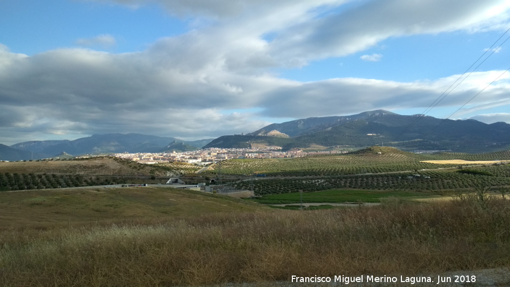 Yacimiento de Vaciacos - Yacimiento de Vaciacos. Vistas hacia Jan