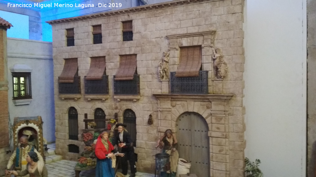 Palacio de los Cobaleda Nicuesa - Palacio de los Cobaleda Nicuesa. Beln Napolitano de la Catedral de Jan