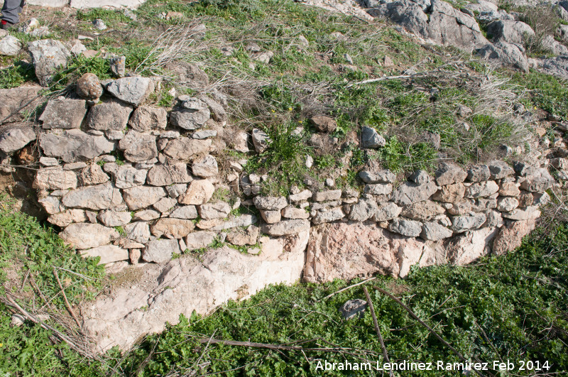 Instalaciones ganaderas islmicas de Peaflor - Instalaciones ganaderas islmicas de Peaflor. Muro