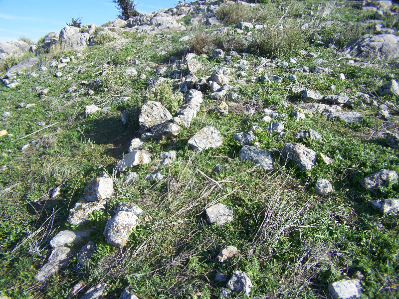 Instalaciones ganaderas islmicas de Peaflor - Instalaciones ganaderas islmicas de Peaflor. Muro del aprisco