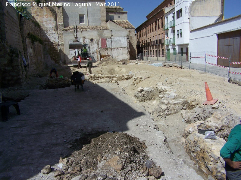 Palacio de Los Uribes - Palacio de Los Uribes. Excavacin arqueolgica