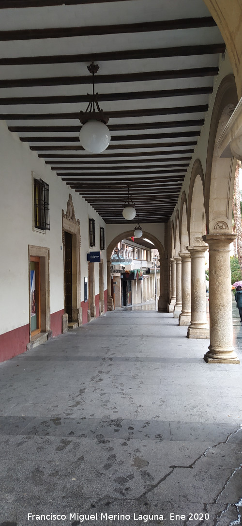 Palacio de Los Vilches - Palacio de Los Vilches. Soportales