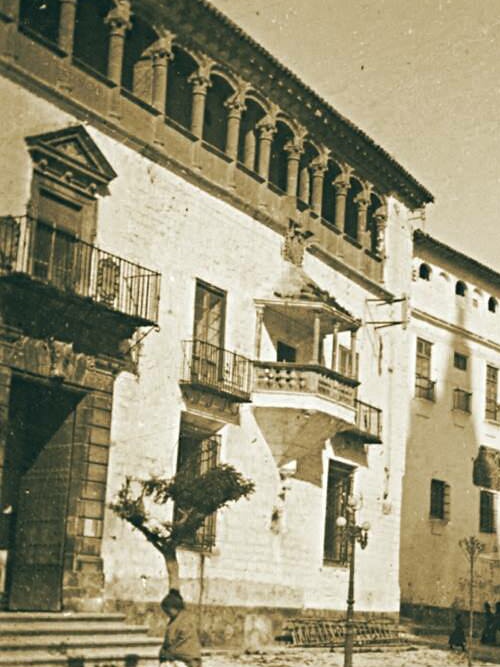 Palacio del Duque de Montemar - Palacio del Duque de Montemar. Foto antigua