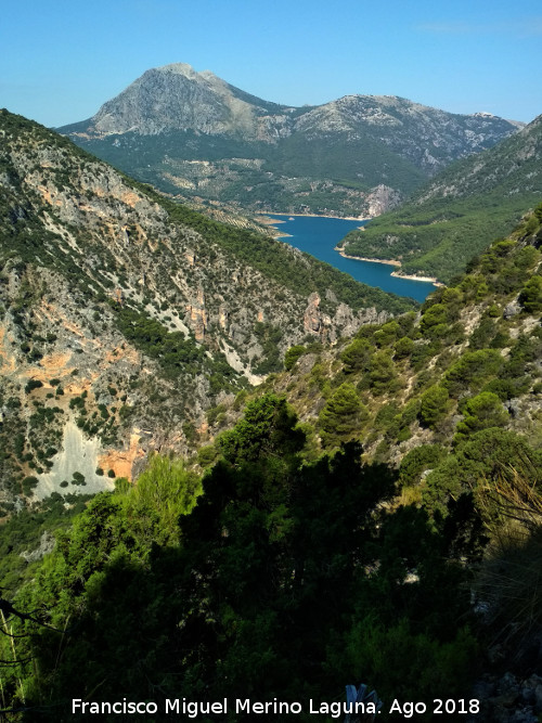 Pantano del Quiebrajano - Pantano del Quiebrajano. Desde la Caada del Sabinar