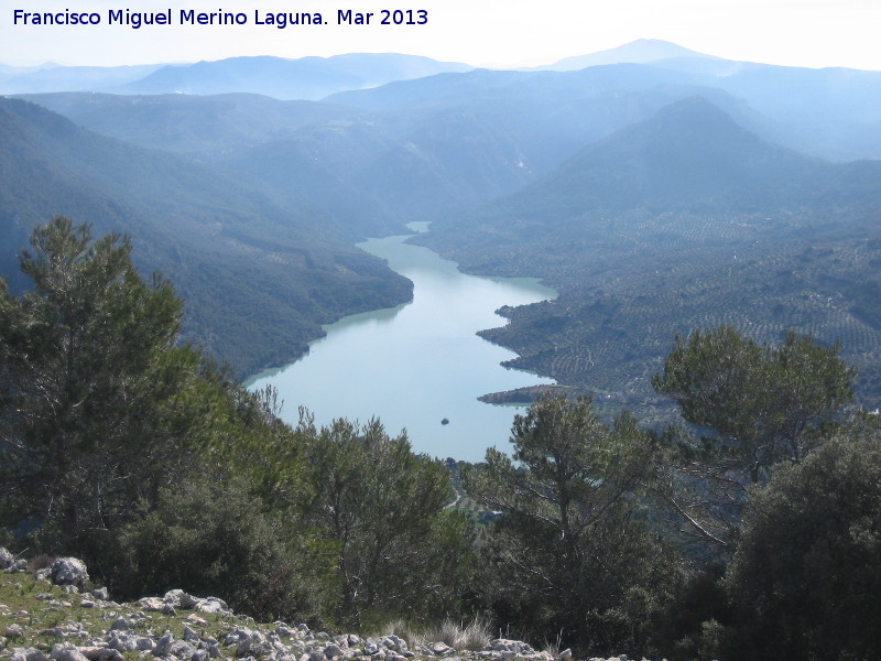 Pantano del Quiebrajano - Pantano del Quiebrajano. Desde la Nava