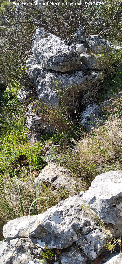 Pe�as de Castro - Pe�as de Castro. Posible construcci�n en la zona alta de la ladera sur este