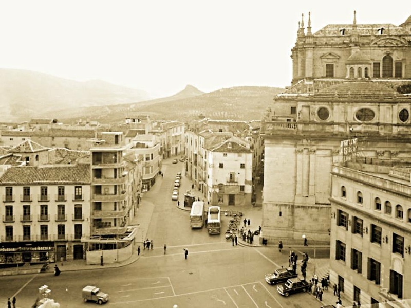 Plaza de San Francisco - Plaza de San Francisco. Foto antigua