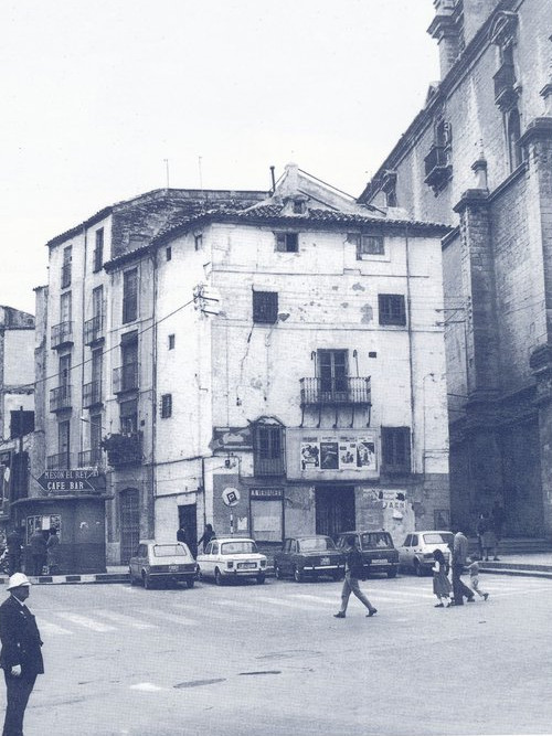 Plaza de San Francisco - Plaza de San Francisco. Foto antigua