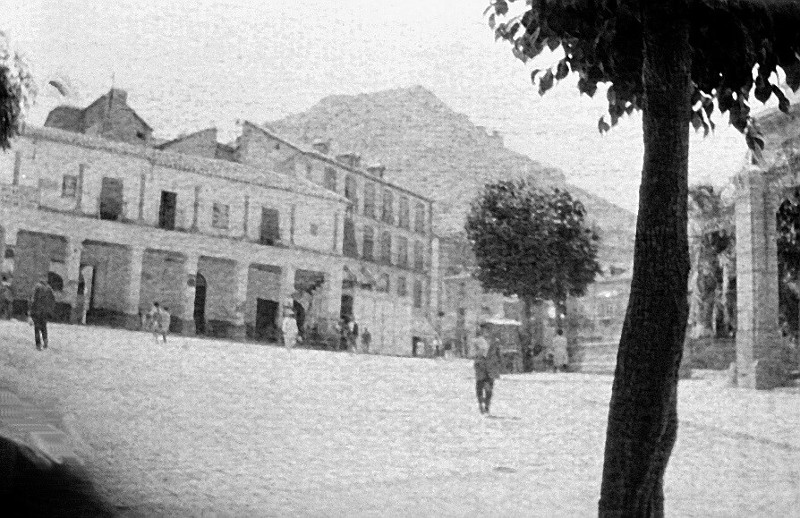 Plaza de San Francisco - Plaza de San Francisco. Foto antigua