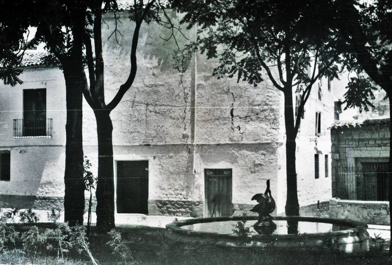 Plaza de Santa Luisa de Marillac - Plaza de Santa Luisa de Marillac. Foto antigua. Archivo IEG