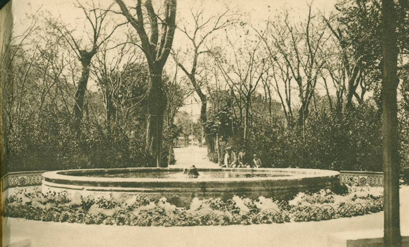 Fuente de la Alameda - Fuente de la Alameda. Foto antigua