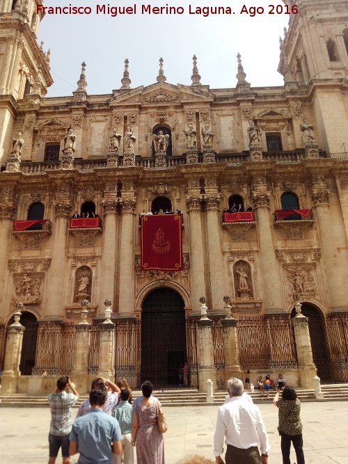 Plaza de Santa Mara - Plaza de Santa Mara. Durante la Obtensin del Santo Rostro