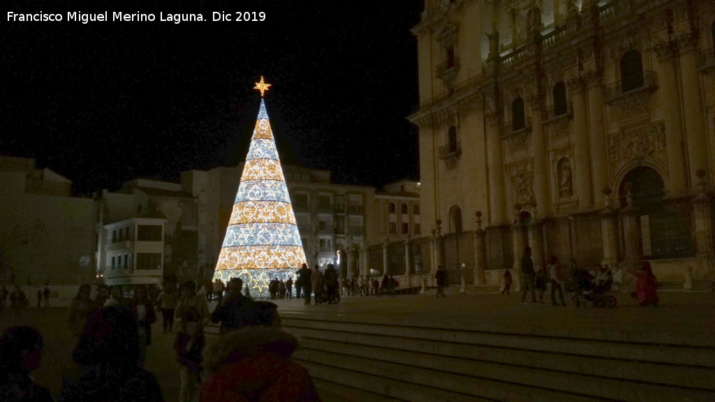 Plaza de Santa Mara - Plaza de Santa Mara. Navidad