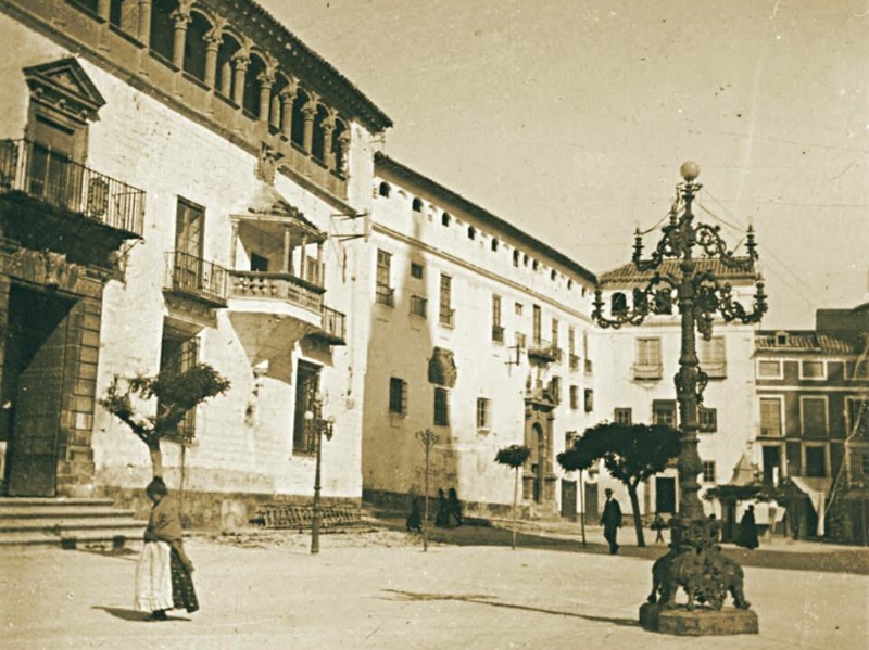 Plaza de Santa Mara - Plaza de Santa Mara. Foto antigua