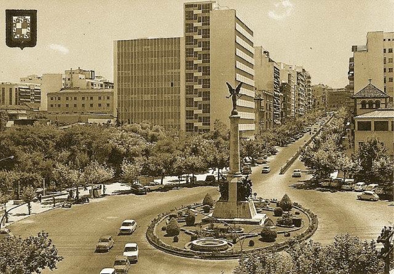 Plaza de las Batallas - Plaza de las Batallas. Postal antigua