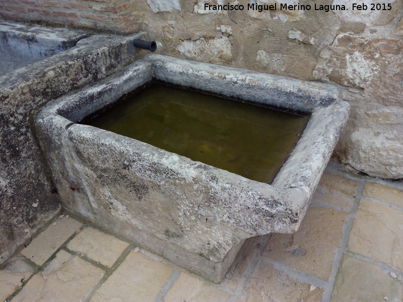 Fuente del Castillo - Fuente del Castillo. Pila de lavar