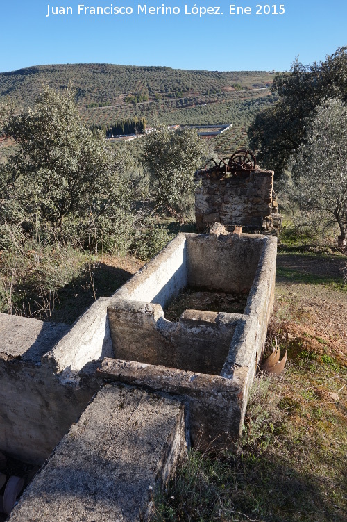 Lavaderos de Luis Rodrguez - Lavaderos de Luis Rodrguez. Noria al fondo