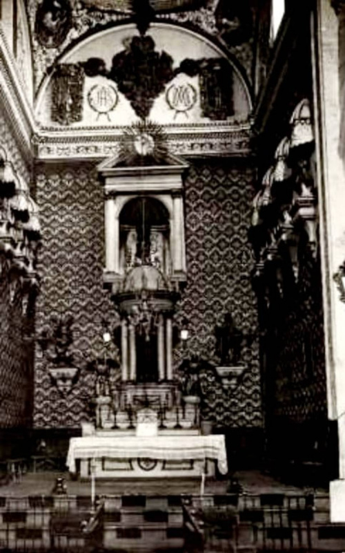 Colegiata de Santa Mara de los Reales Alczares. Capilla Mayor - Colegiata de Santa Mara de los Reales Alczares. Capilla Mayor. 1926