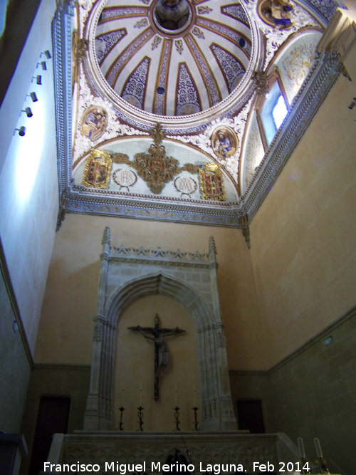 Colegiata de Santa Mara de los Reales Alczares. Capilla Mayor - Colegiata de Santa Mara de los Reales Alczares. Capilla Mayor. 