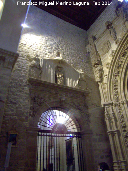 Colegiata de Santa Mara de los Reales Alczares. Capilla de los Sabater - Colegiata de Santa Mara de los Reales Alczares. Capilla de los Sabater. 