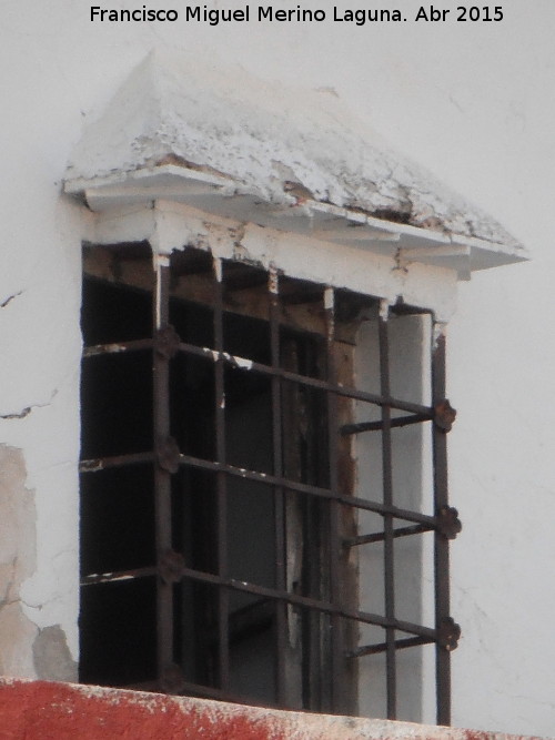 Casa Seorial de Graena - Casa Seorial de Graena. Reja de rosetas