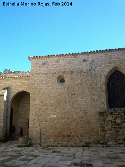 Colegiata de Santa Mara de los Reales Alczares. Claustro - Colegiata de Santa Mara de los Reales Alczares. Claustro. 