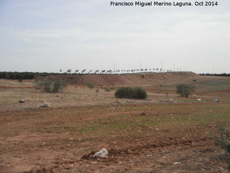 Paraje de San Gregorio - Paraje de San Gregorio. Al fondo el mirador de los calerines