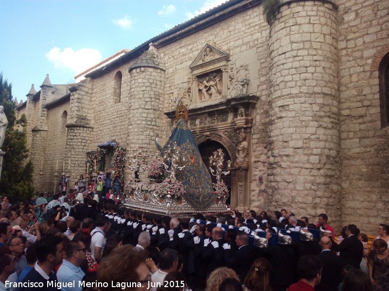 Virgen de la Capilla - Virgen de la Capilla. En procesin