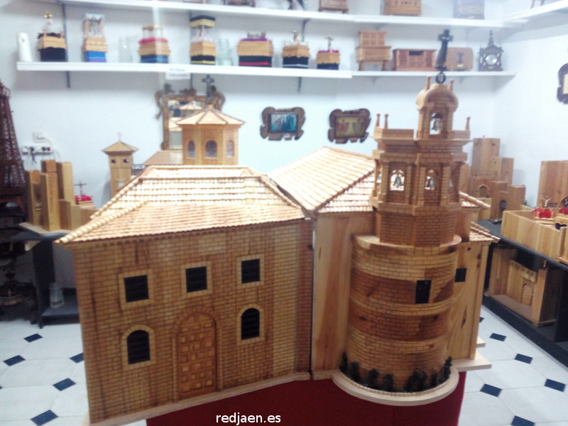 Iglesia de San Andrs - Iglesia de San Andrs. Maqueta realizada por Luis Barbero