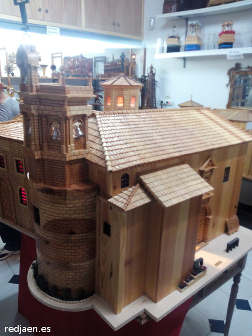 Iglesia de San Andrs - Iglesia de San Andrs. Maqueta realizada por Luis Barbero