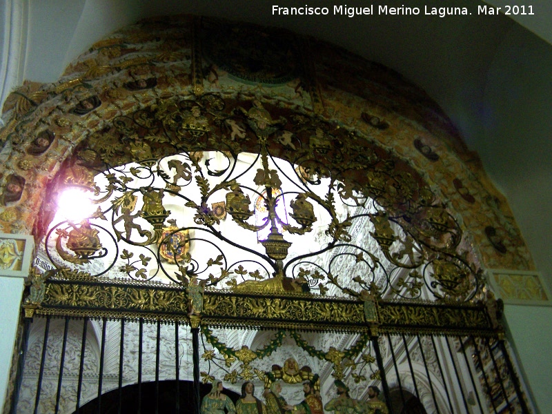 Iglesia de San Andrs - Iglesia de San Andrs. rbol genealgico de la Virgen