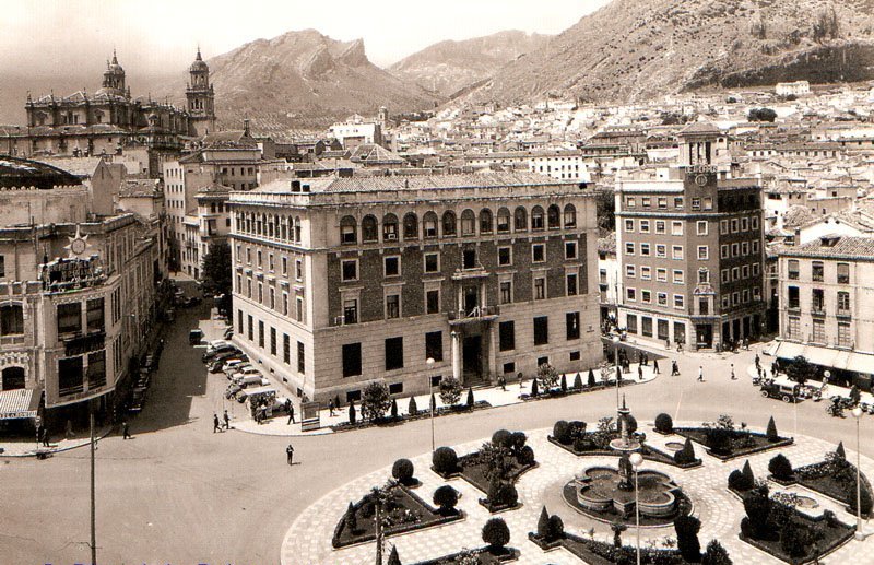 Fuente de la Glorieta de Blas Infante - Fuente de la Glorieta de Blas Infante. 1956