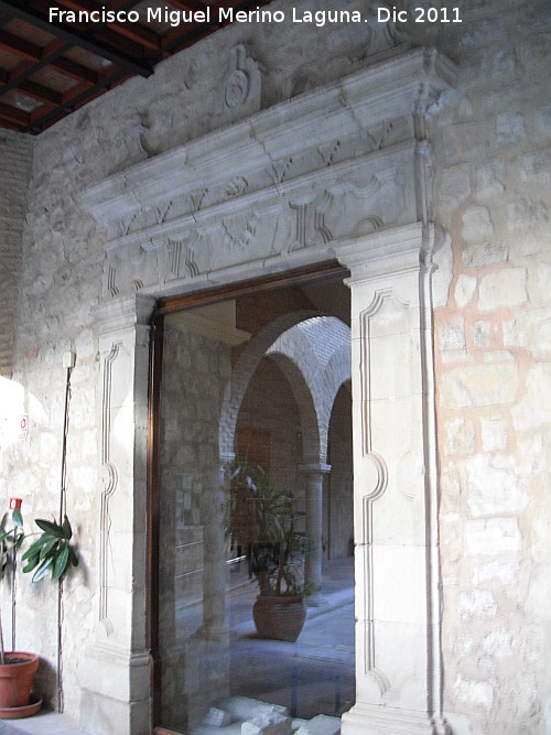 Hospital de San Juan De Dios - Hospital de San Juan De Dios. Puerta del patio