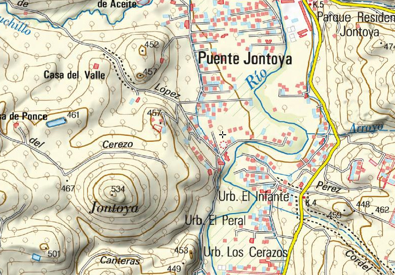 Molino Alto de Lope Prez - Molino Alto de Lope Prez. Mapa