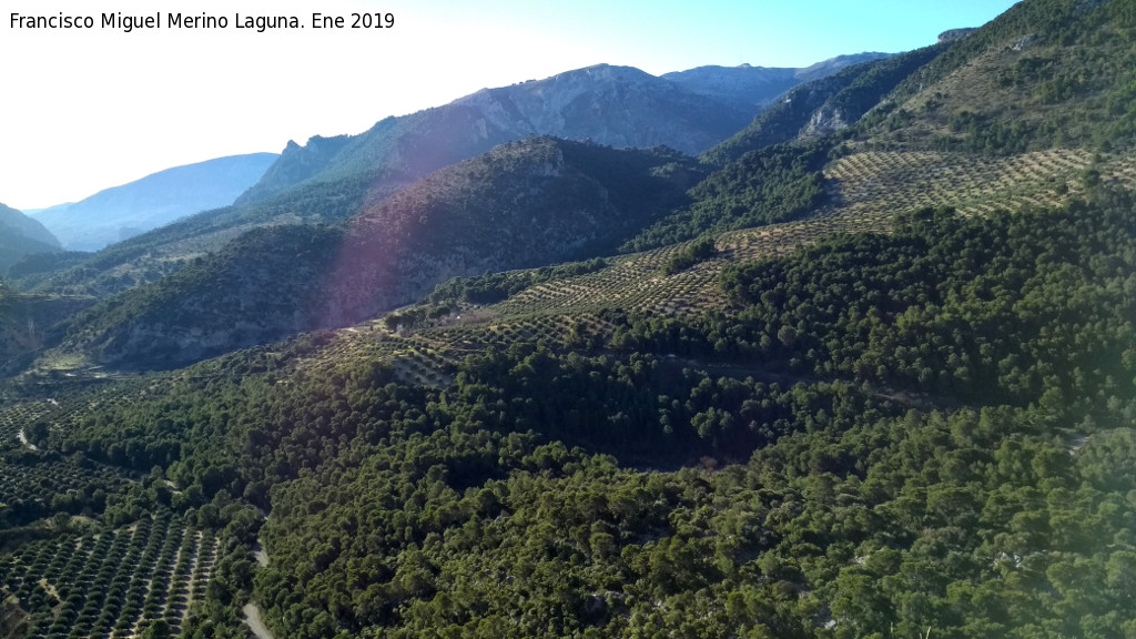 Sierra de Jan - Sierra de Jan. Desde el Salto del Brincola