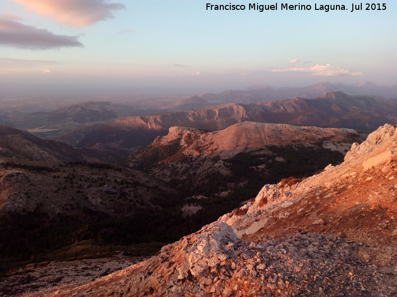 Sierra de Jan - Sierra de Jan. Desde La Pandera