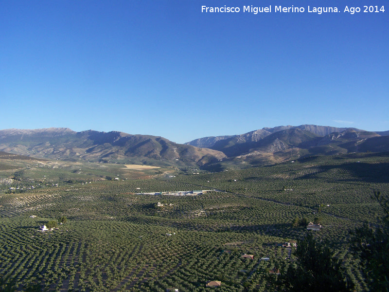 Sierra de Jan - Sierra de Jan. Desde el Zumbel