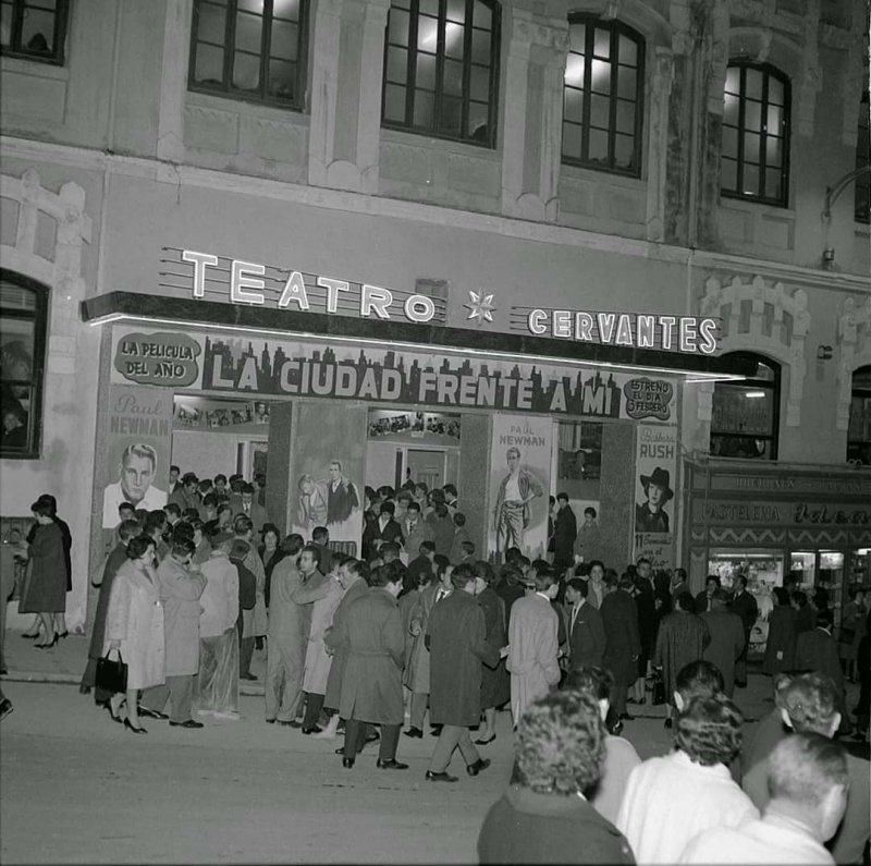 Teatro Cervantes - Teatro Cervantes. Foto antigua