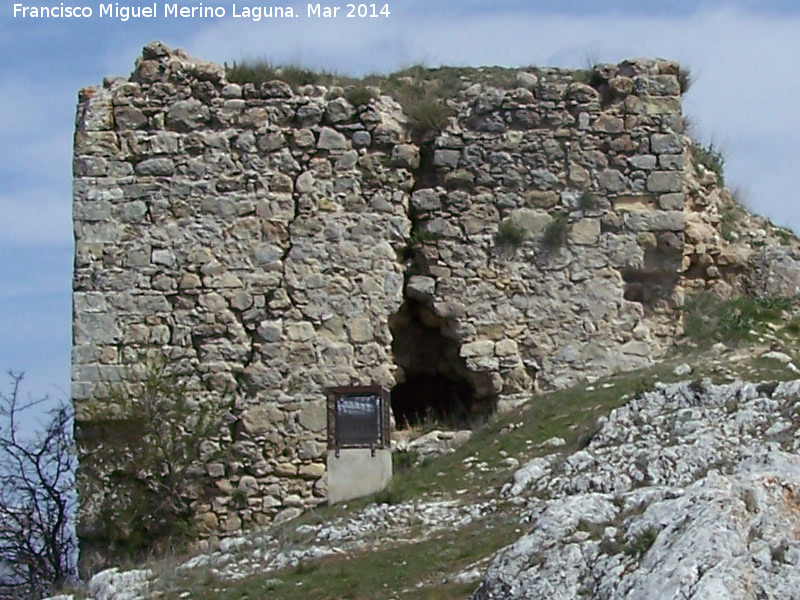 Castillo de Montejcar - Castillo de Montejcar. Torre del Homenaje