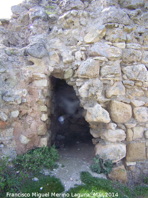 Castillo de Montejcar - Castillo de Montejcar. Habitculo de la Torre del Homenaje