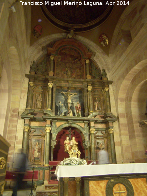 Iglesia de Santa Mara. Capilla Mayor - Iglesia de Santa Mara. Capilla Mayor. Retablo