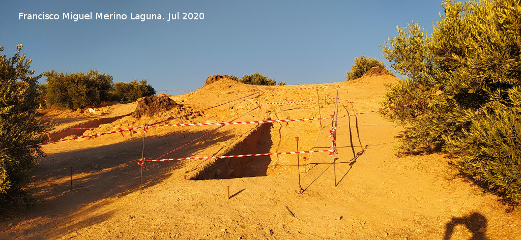 Plaza de Armas del Cerro de La Muela - Plaza de Armas del Cerro de La Muela. Torre�n Suroeste