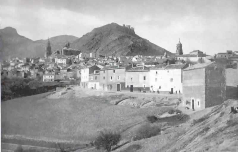 Calle Agustina de Aragn - Calle Agustina de Aragn. Foto antigua