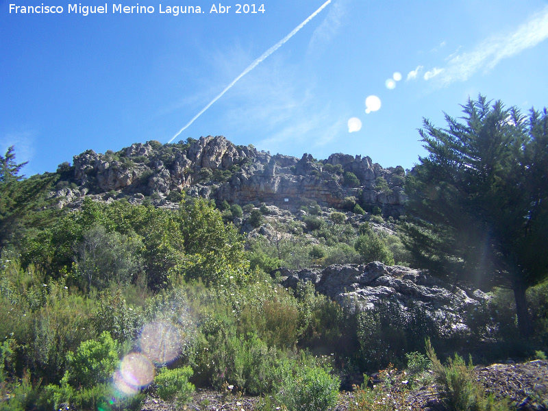 Sierra de Dormideros - Sierra de Dormideros. Pea Escrita