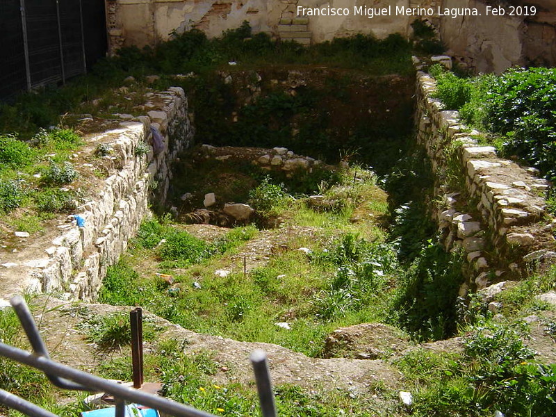 Muralla de Jan. Lienzo de la Calle Portillo n 2 - Muralla de Jan. Lienzo de la Calle Portillo n 2. 