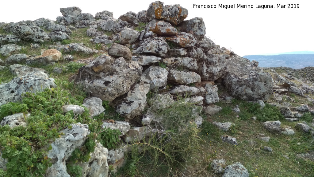 Oppidum de Giribaile. Gran Muralla - Oppidum de Giribaile. Gran Muralla. 