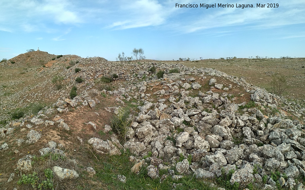 Oppidum de Giribaile. Gran Muralla - Oppidum de Giribaile. Gran Muralla. 